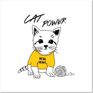 Cat Power Posters and Art